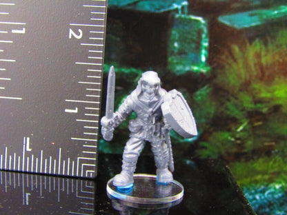 Undead Skeleton Rogue Soldier Mercenary B Mini Miniature Model Character Figure