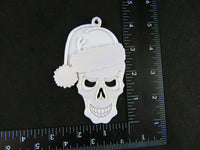 
              Skeleton Skull w/ Hat Christmas Tree Ornament Holiday Decoration Gift
            