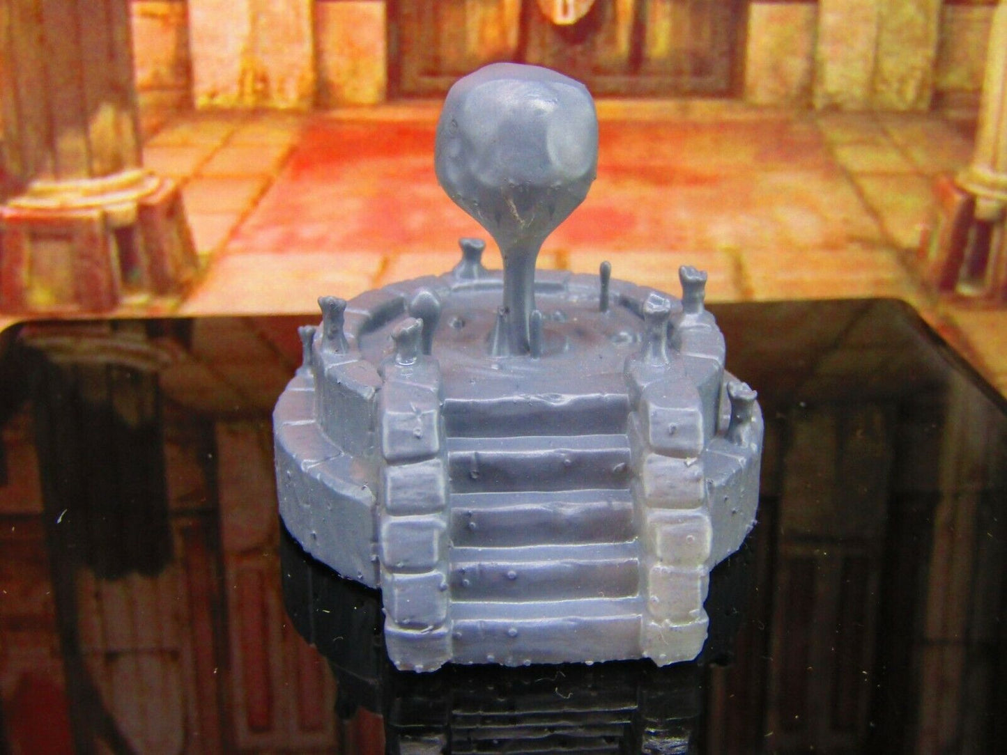 Levitating Blood Pool Scatter Terrain Scenery Mini Miniature Model