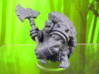 
              Tortle Barbarian Turtle Man Race Mini Miniature Figure 3D Printed Model 28/32mm
            