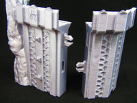 
              Small Fortress Walls Set Scatter Terrain Scenery 3D Printed Mini Miniature Model
            