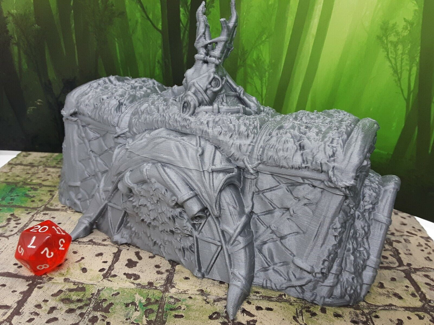 11 Piece Barbarian Tribal Village Scenery Terrain Mini Dungeons & Dragons D&D