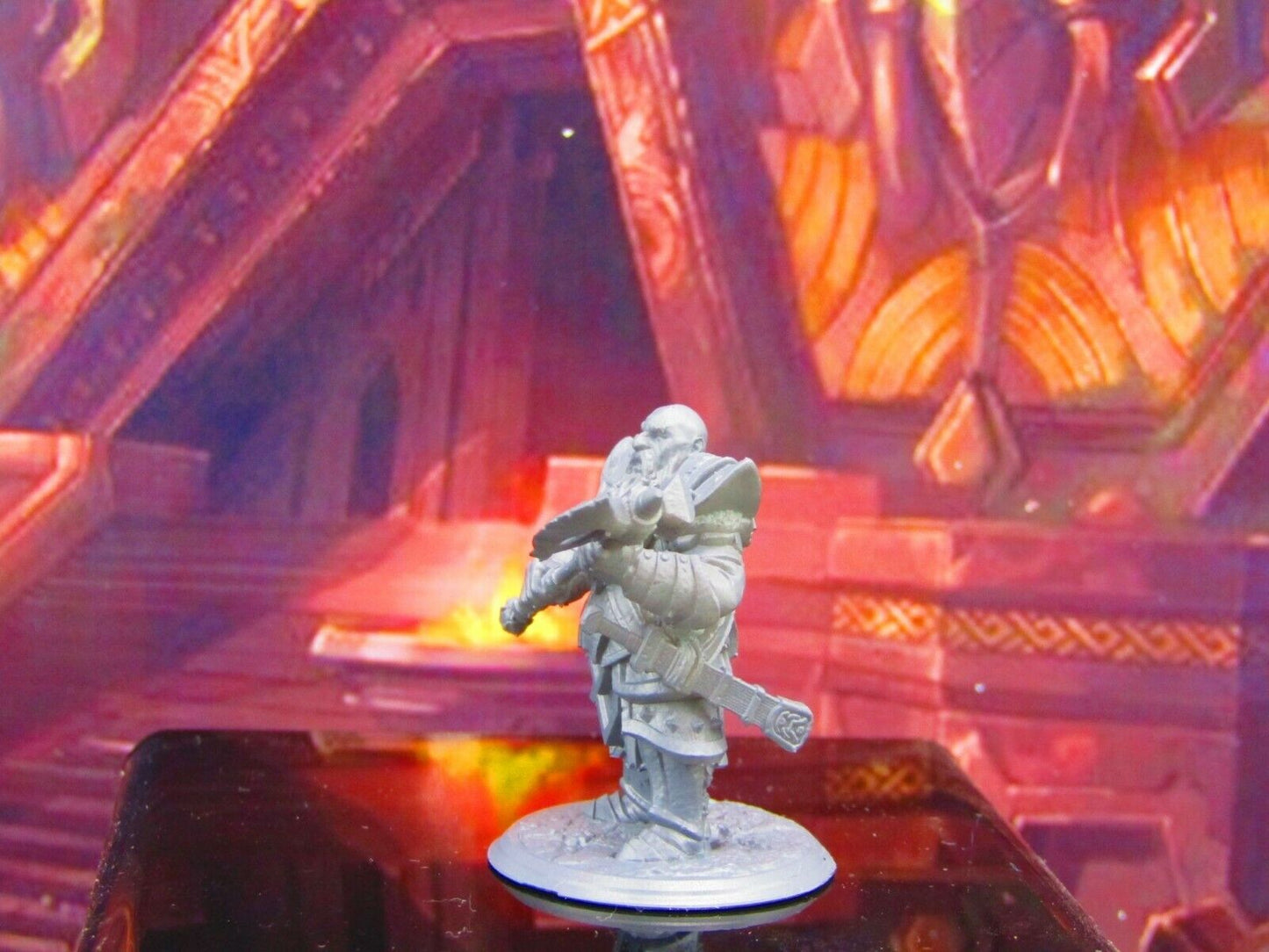 Dueragar Gray Dwarf Fighter Mini Miniature Model Character Figure