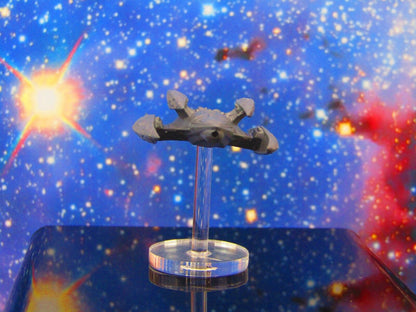 Kshellik Corvette Frigate Mass 2 W/ Flight Stand & Rod Astra Nebula Billion Suns