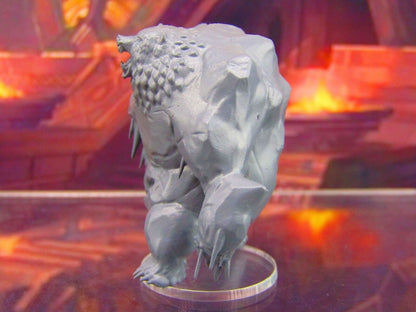 Ice Frost Bear Mini Miniature Figure 3D Printed Model 28/32mm Scale RPG Fantasy