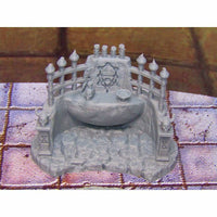 
              Sacrificial Pentagram Seal w Victim & Altar Dungeon Scenery Scatter Terrain
            
