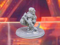 
              Deep Gnome Underground Miner Explorer Mini Miniature Figure 3D Printed Model
            