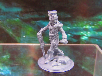 Voodoo Priest Witch Doctor Pose C Mini Miniature Figure 3D Printed Model 28/32mm