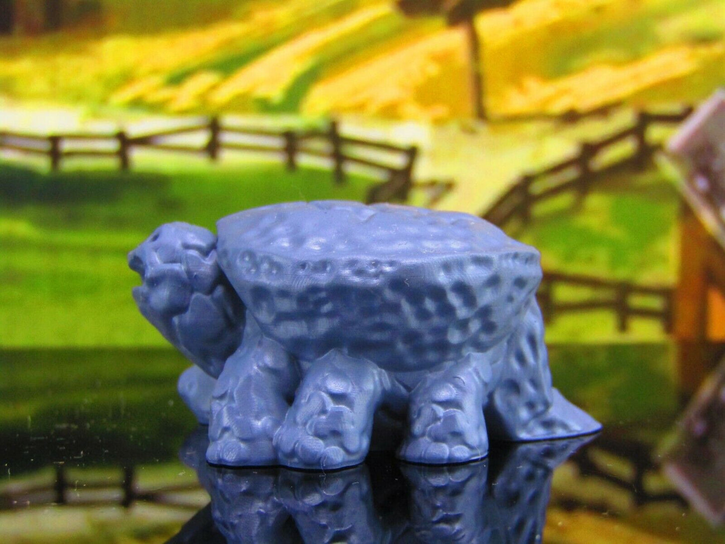 Clod Dirtle Mount Earth Elemental Dirt Turtle Mini Miniature Model Character