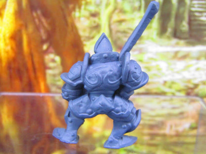 Metal Golem Mini Miniatures 3D Printed Resin Model Figure 28/32mm Scale RPG