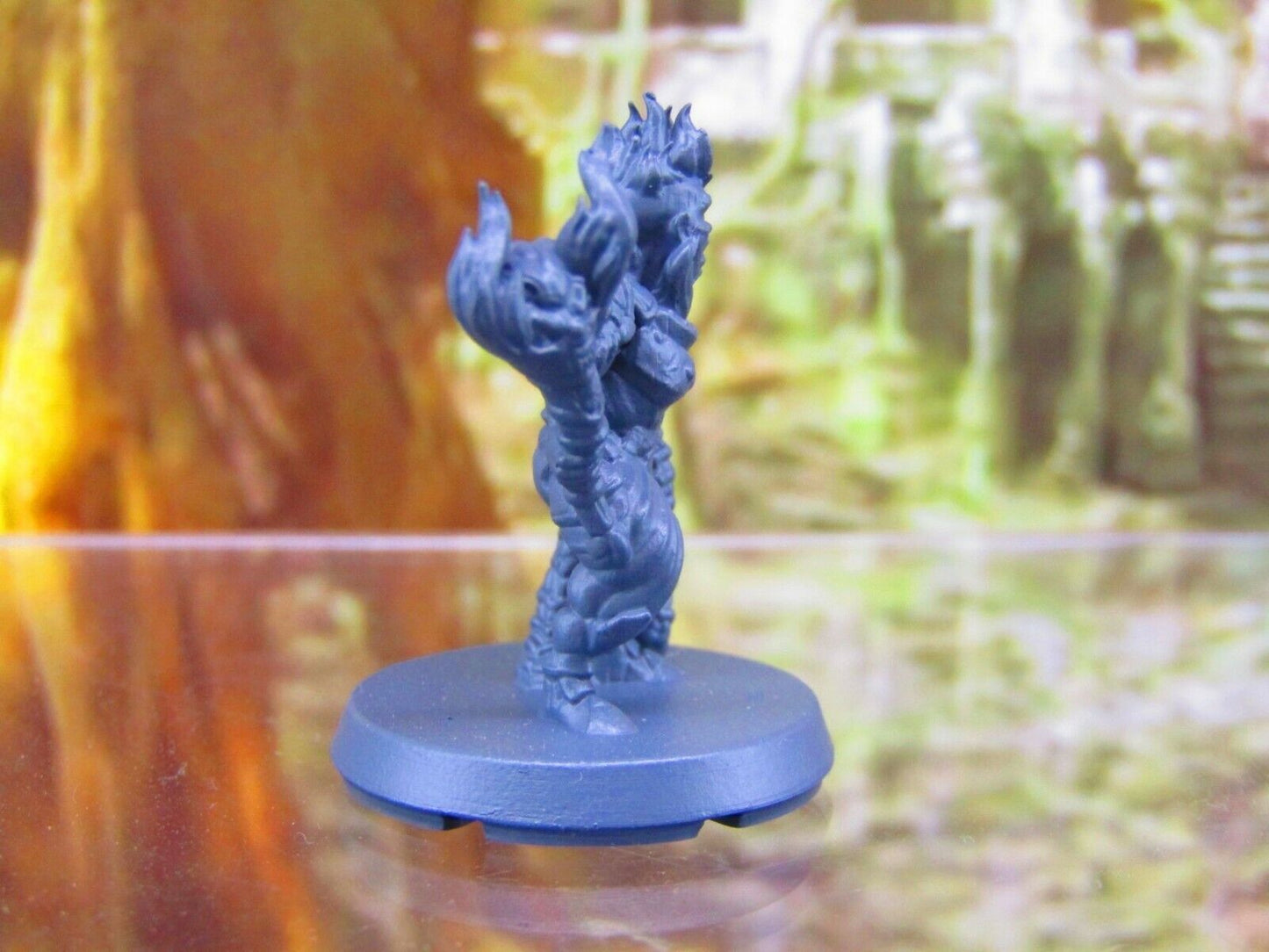 Female Azer Elemental Mini Miniatures 3D Printed Resin Model Figure 28/32mm