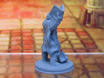 Preaching Paladin Knight Holy Order of Ash Mini Miniature 3D Printed Model