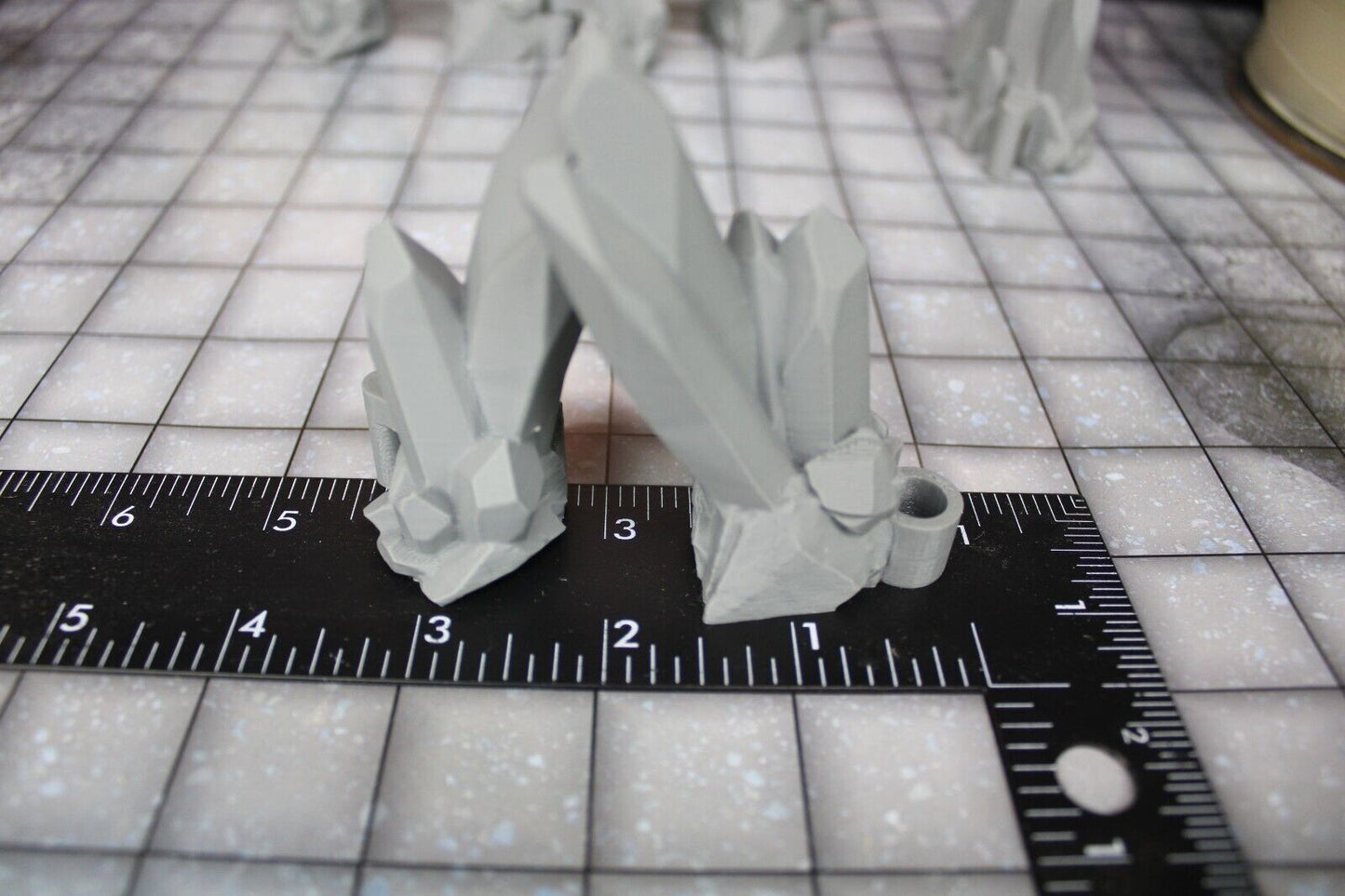 4pc Crystal Caverns Dungeonsticks Doorways Walls Map Tile Set Scenery D&D