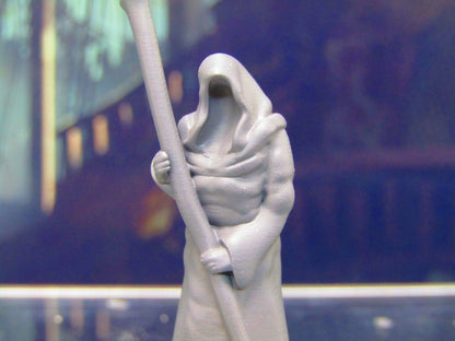 Mysterious Hooded Figure Miniature Mini Scatter Terrain Scenery Props Minis