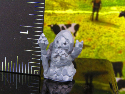 Clod Wizard Earth Elemental Dirt Folk Mini Miniature Model Character Figure