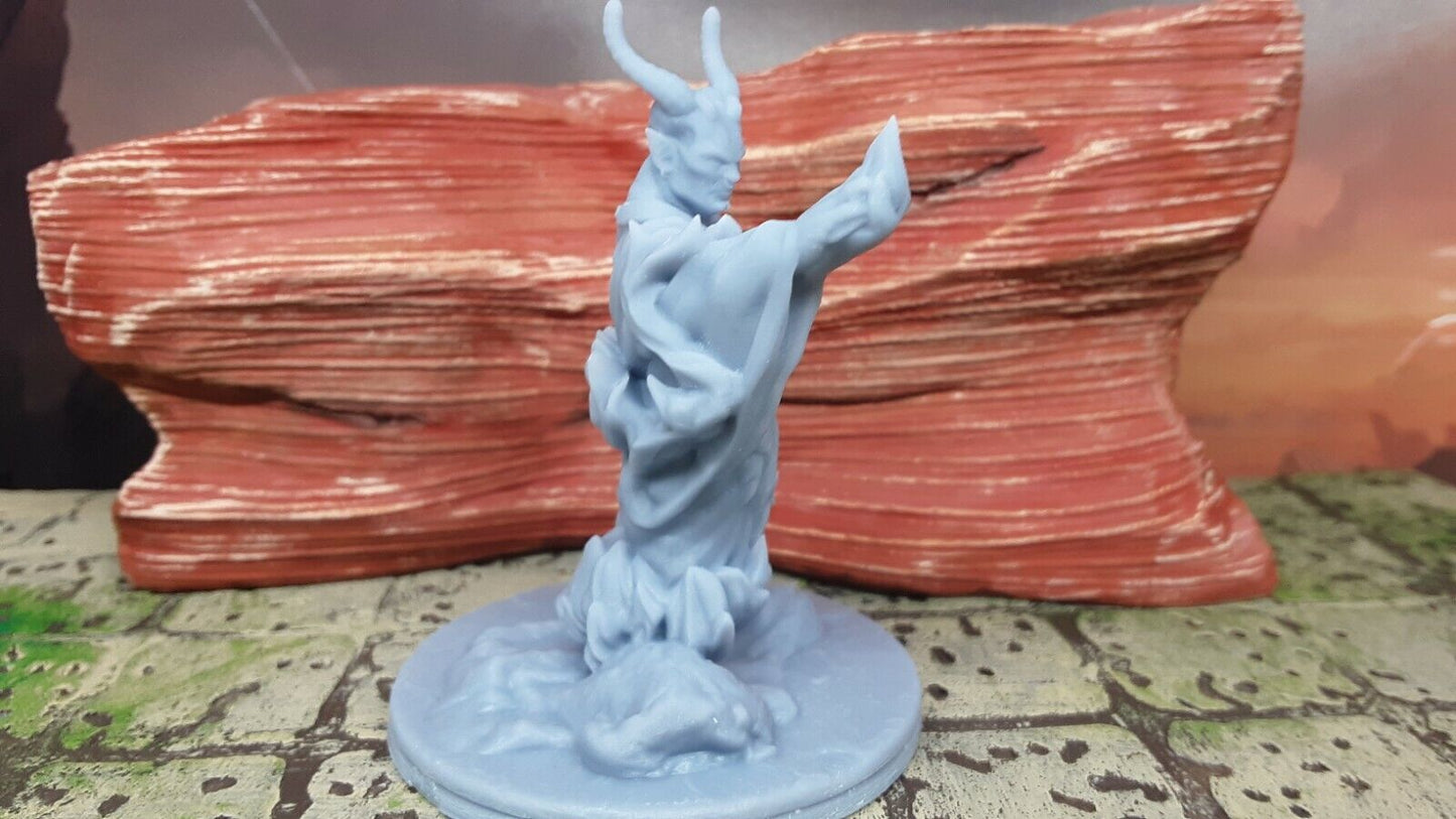 Efreeti Ifrit Demon Encounter Mini Miniatures Figures D&D 3D Printed Resin