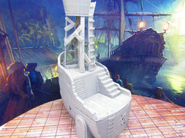 Boat Ship Hull House Hideout & Crow's Nest Watchtower Scatter Terrain Scenery