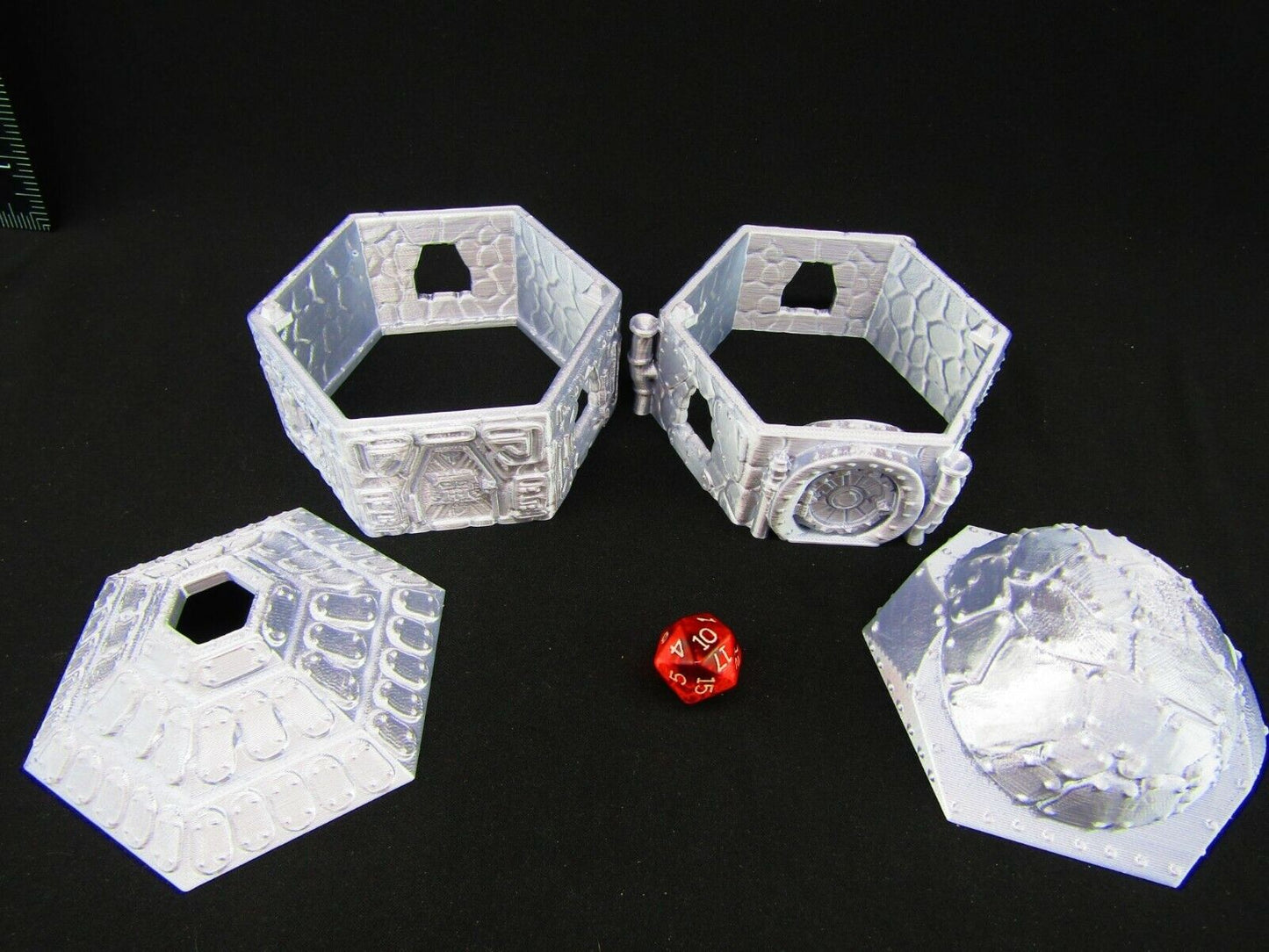 Dwarven Huts Houses Homes Scatter Terrain Scenery 3D Printed Mini Miniature