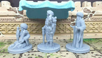 
              3 Wise Old Men Desert Themed Mini Miniature Figure 28-32MM Resin 3D Printed
            