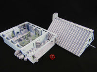 
              Furnished Bar Tavern Building w/ Patrons Scatter Terrain Scenery 3D Printed Mini
            