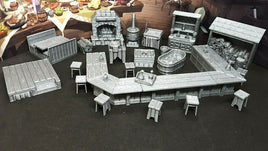 37 Piece Inn & Tavern Bar Set Scatter Terrain Dungeons & Dragons Mini Model