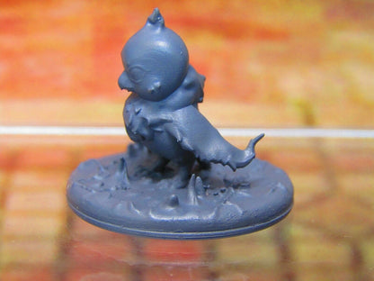 Baby Phoenix Firebird Monster Companion Mini Miniatures 3D Printed Model 28/32mm