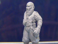 
              Bearded Human Pirate Crewman w/ Liquor Bottle Miniature Figure 3D Printed Model
            