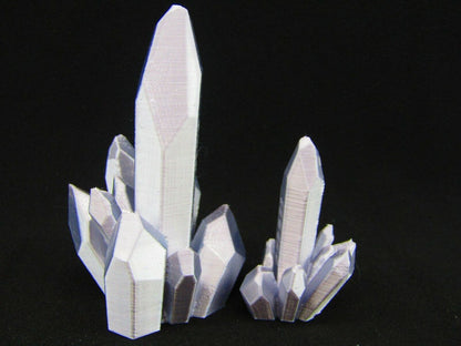 Rune Marked Crystals Scatter Terrain Scenery 3D Printed Mini Miniature Model