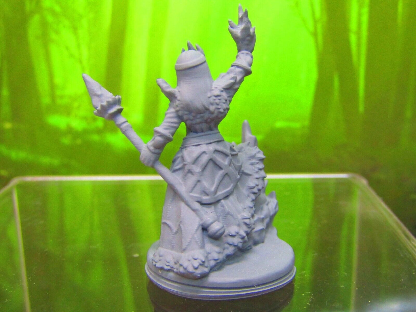 Good Witch Sorceress Female Wizard Enchantress Mini Miniature 3D Printed Model