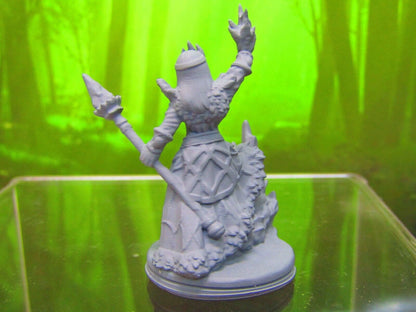 Good Witch Sorceress Female Wizard Enchantress Mini Miniature 3D Printed Model