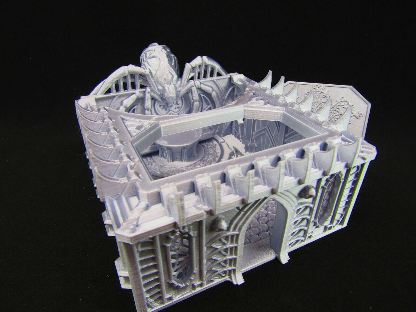 Dark Elf Unholy Chapel Church Scatter Terrain Scenery 3D Printed Mini Miniature