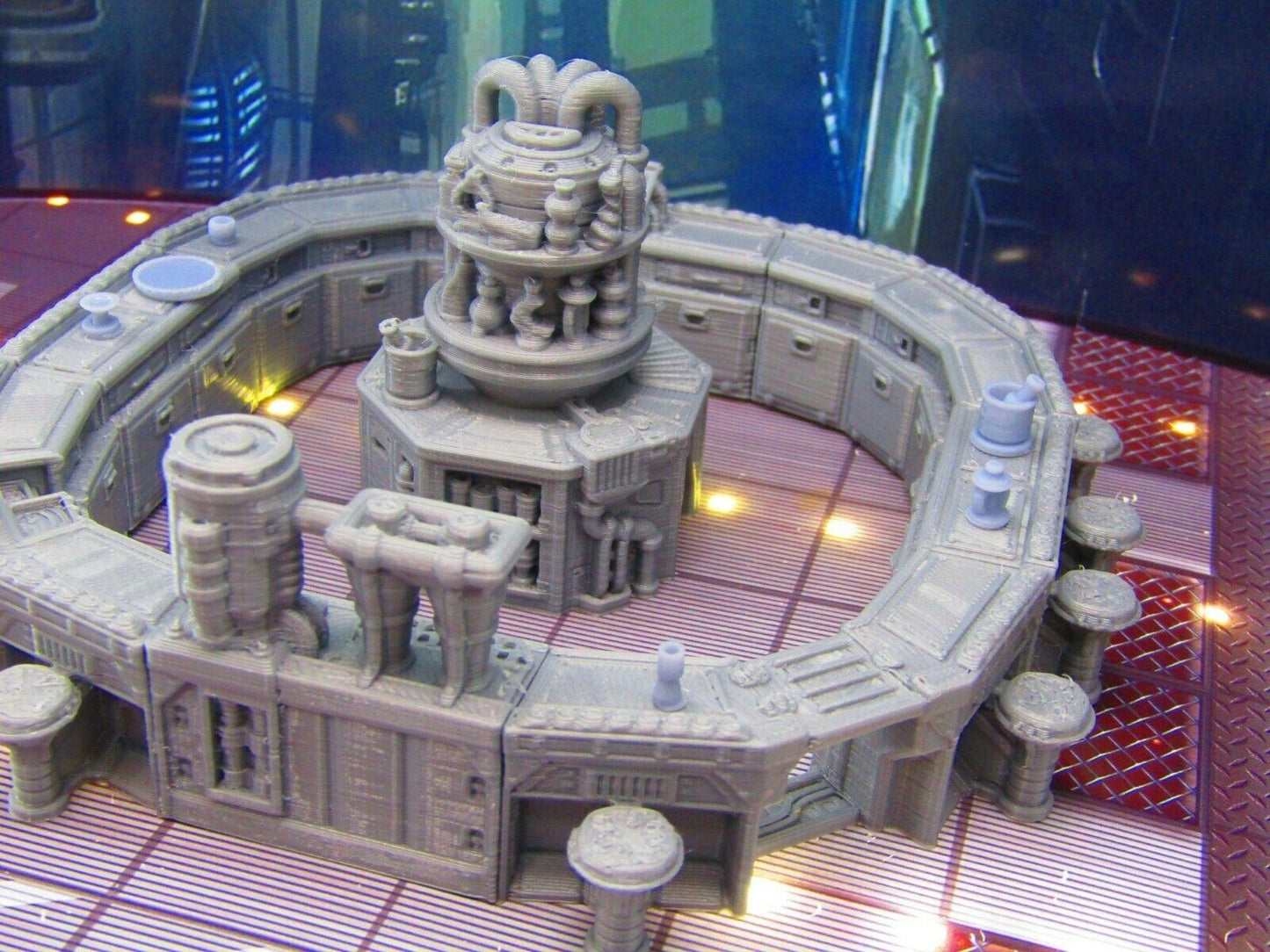 25pc Sci Fi Modular Bar Night Club Scenery Terrain Set 3D Printed Model 28/32mm