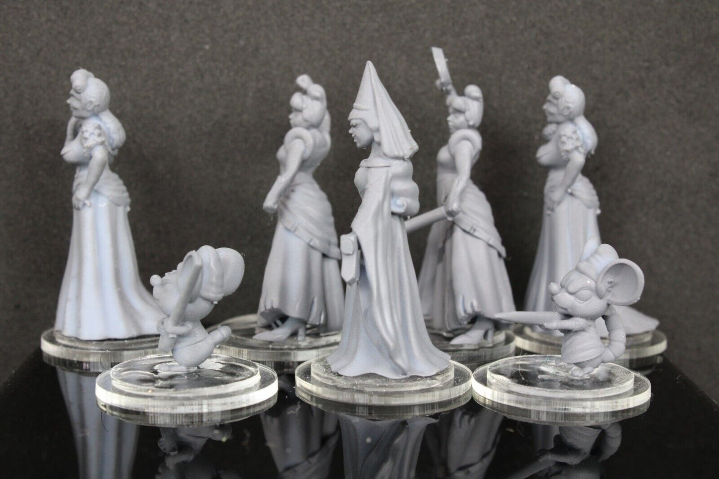 7pc Cinderella Set Mini Miniature RPG Tabletop Gaming Wargaming D&D