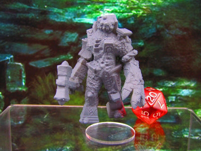 Gravebrute Grave Cemetery Golem Mini Miniatures 3D Printed Model Figure 28/32mm