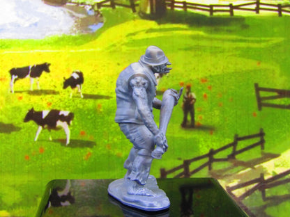 Gangster Troll Shooting the Bird Monster Encounter Mini Miniature Model