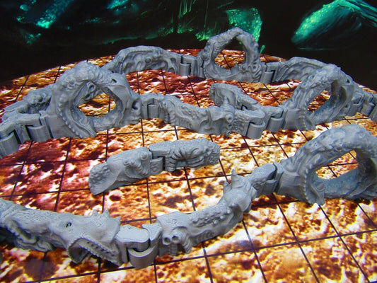 24 Piece Organic Hive DungeonSticks Map Building Wall Tile Set Scenery Terrain