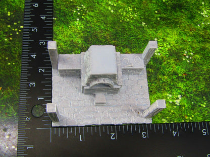 Small Blacksmith Shop Smithy's Forge Scatter Terrain Scenery 3D Printed Model