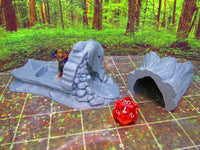 
              Hollowed Log Tree House Hut Scatter Terrain Scenery 3D Printed Figure Model
            