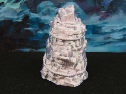 Rocky Cairn Rock Piles Sign Scatter Terrain Scenery 3D Printed Model 28/32mm