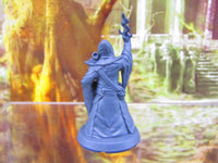 
              Hooded Cultist Zealot Mini Miniatures 3D Printed Resin Model Figure 28/32mm
            