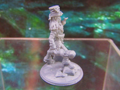 Voodoo Priest Witch Doctor Pose B Mini Miniature Figure 3D Printed Model