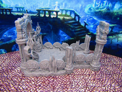 Merfolk Mermaid Deep Sea Hall Walk of Champions Scenery Scatter Terrain Props