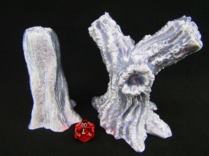 2 Dead Forest Woods Trees Scatter Terrain Scenery 3D Printed Mini Miniature