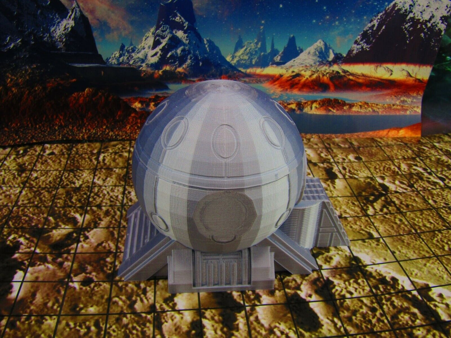 Omnisphere Retro Alien Spaceship UFO Scatter Terrain Scenery Mini Miniature