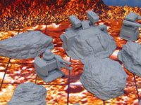 
              16 Piece Ground Surface Canyons Military Base Defense Installations Set
            