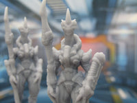 
              Pair of Alien Guards Mini Miniature Scatter Terrain Scenery 3D Printed Model
            