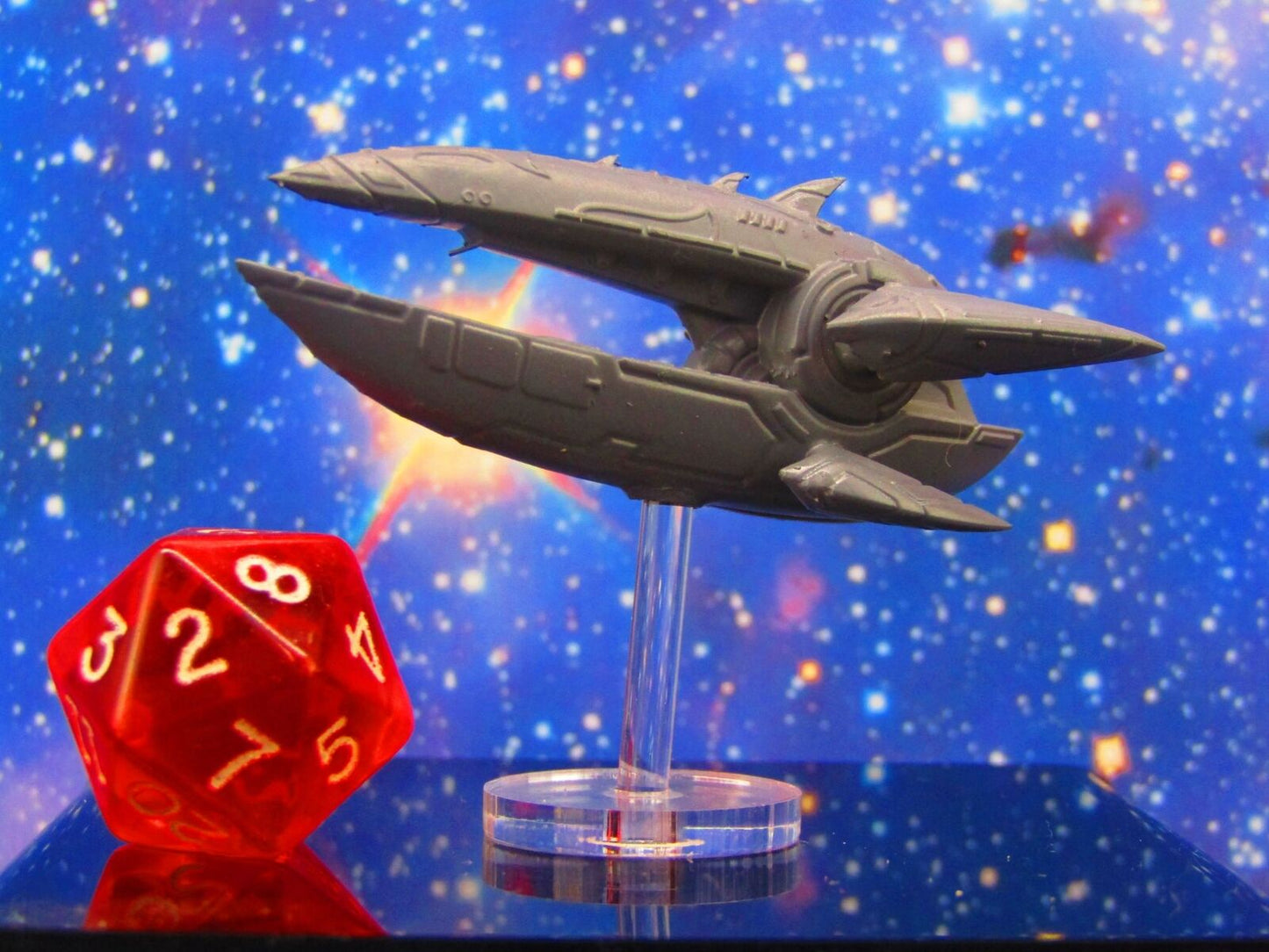 Kshellik Carrier Mass 3 W/ Flight Stand & Rod Astra Nebula Billion Suns