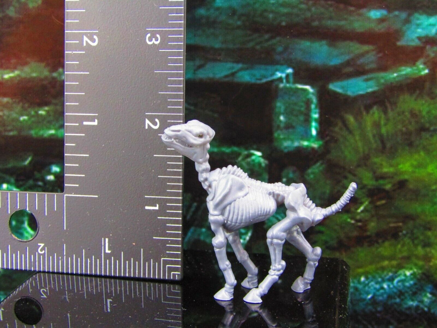 Undead Skeletal Skeleton Horse Pose B Mini Miniature Model Character Figure