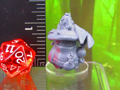 Shroomie Herbalist Mushroom Men Myconid Fungus Folk Mini Figures 3D Printed