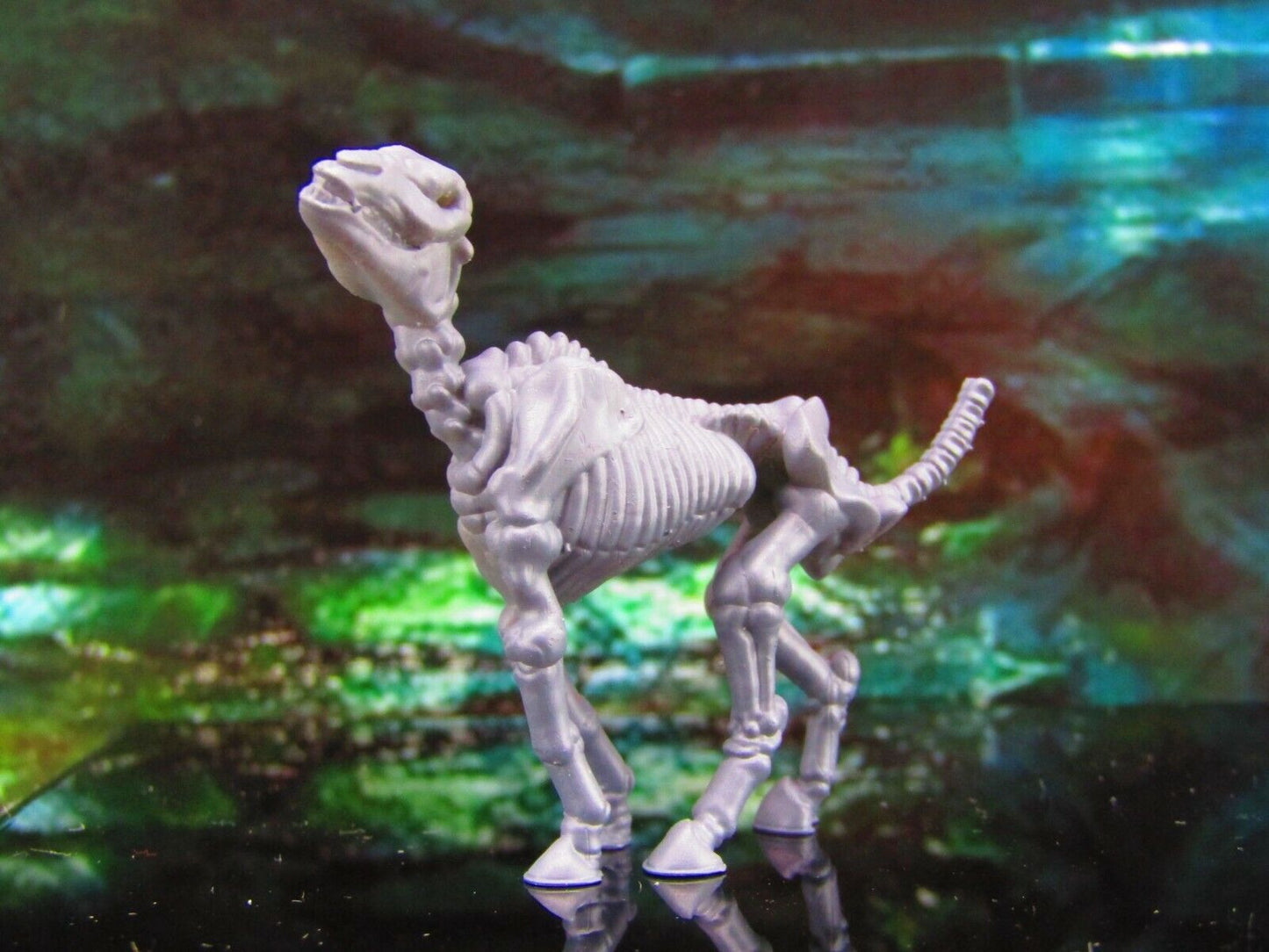Undead Skeletal Skeleton Horse Pose B Mini Miniature Model Character Figure